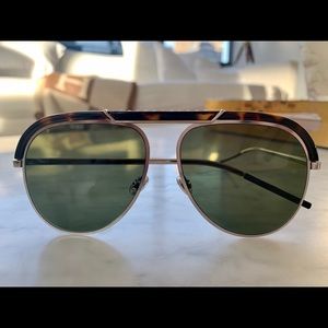Dior Desertic Havana Aviator Sunglasses